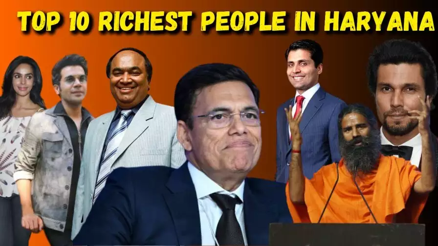 Top 10 Richest People In Haryana In 2025