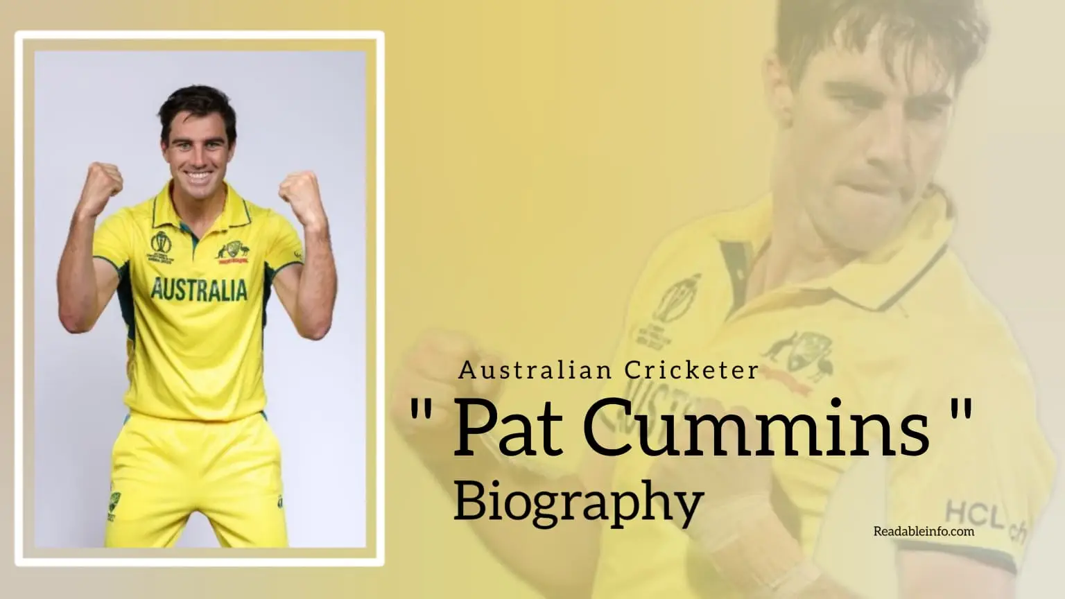 Pat Cummins Biography, Age, Height, Career, Net Worth