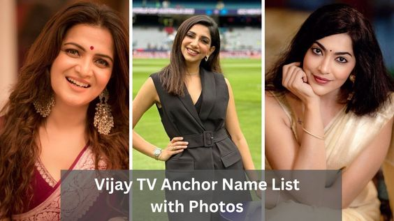 Star Vijay Hosts Name List (Male & Female) With Photos 2025