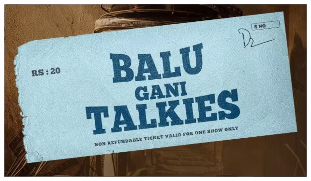 ‘Balu Gani Talkies’ Review: An Amusing Thriller Too Smart