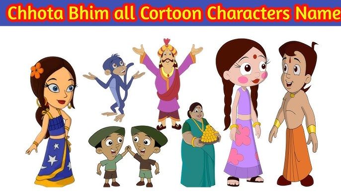 Chhota Bheem Cartoon Characters Name List