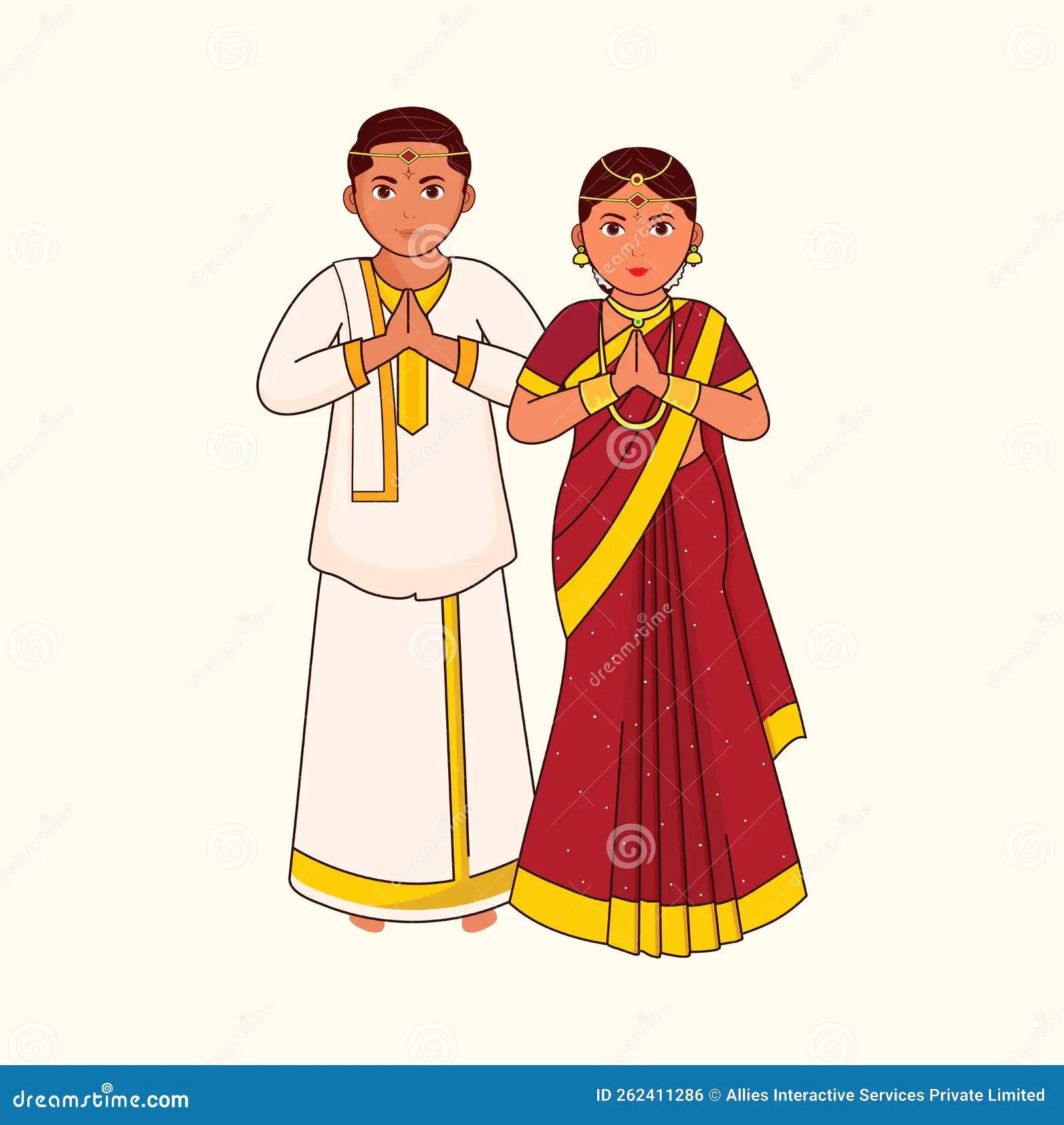 Traditional Dress of Andhra Pradesh Men & Women