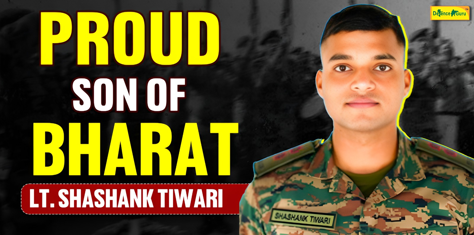 Lieutenant Shashank Tiwari KC Biography In 2026