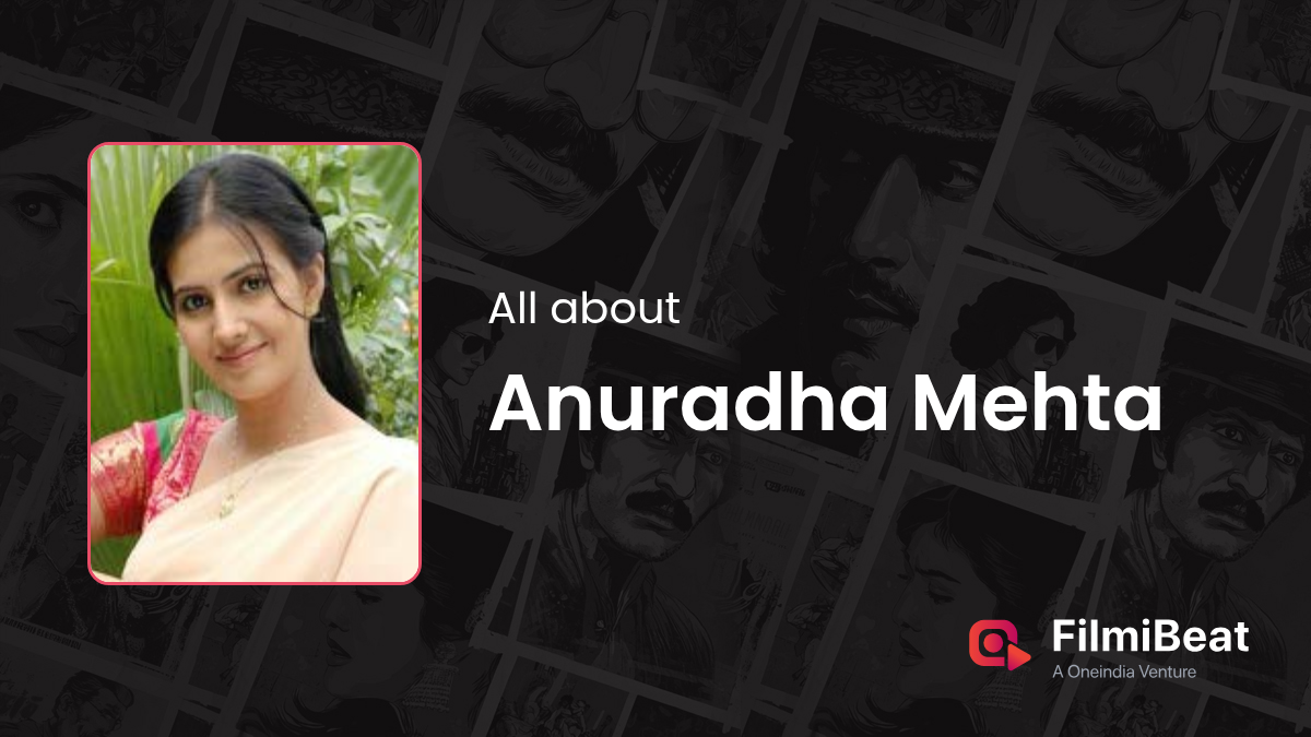Anuradha Mehta Biography, Age, Career, Family In 2026