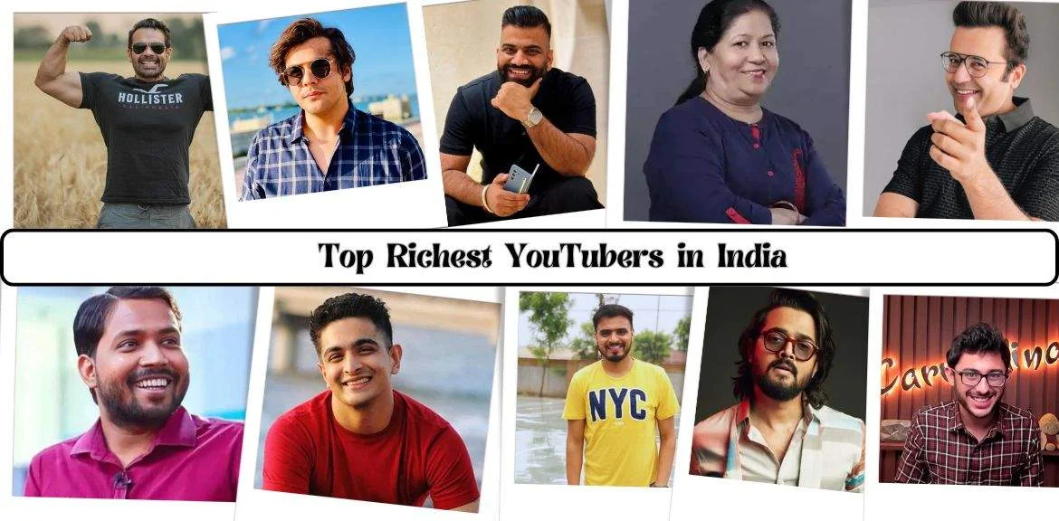 Top 10 Richest Youtubers In India In 2026